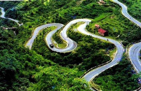 Shillong to Cherapunji road view